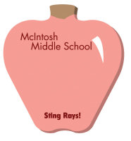 Sticky Notes: 3 inch x 3 inch Apple Shaped Sticky Notes